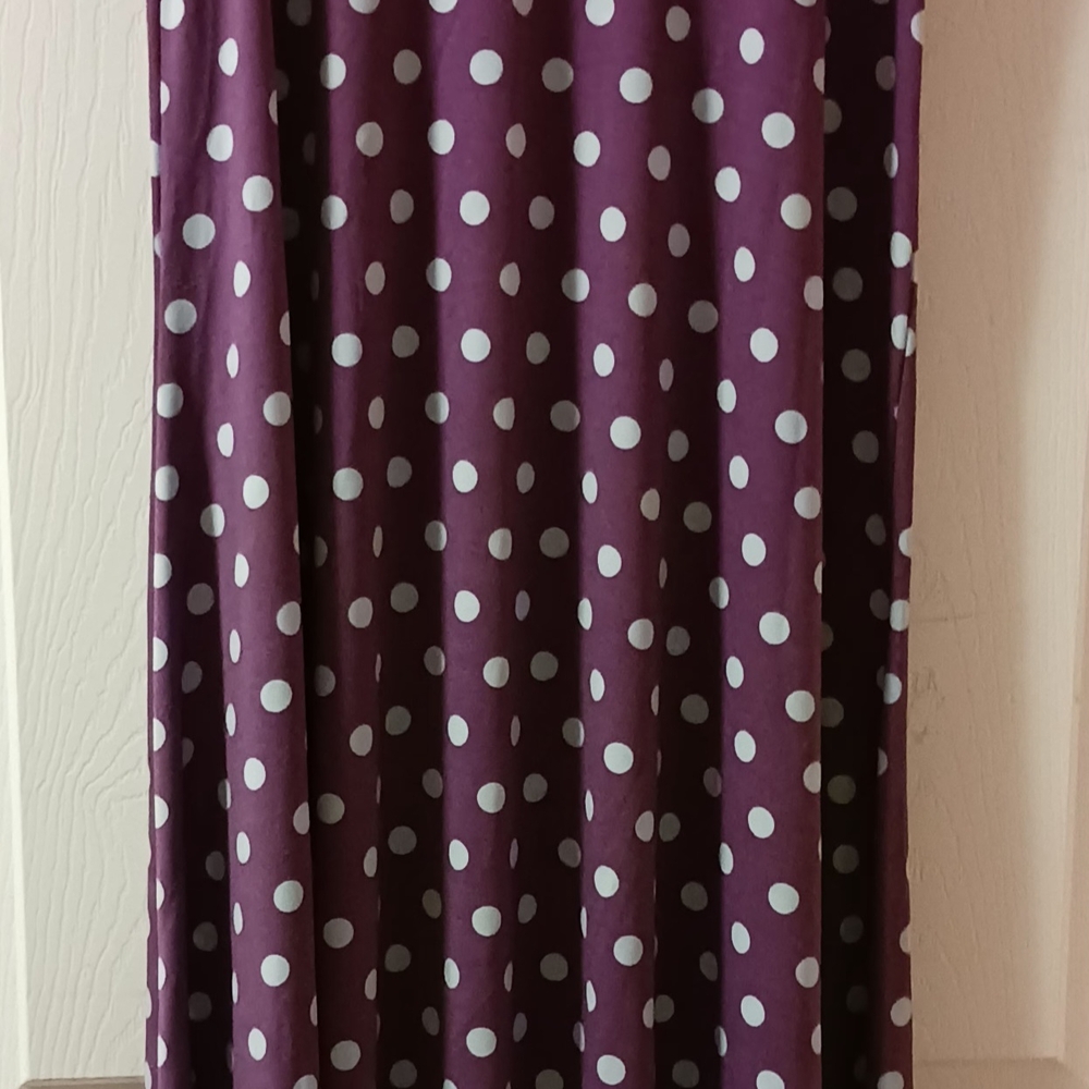 Polka Dot Purple Skirt/Dress